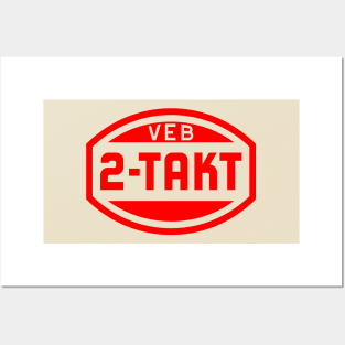 VEB 2-stroke logo (1c) Posters and Art